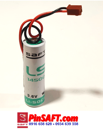 Saft LS14500, Pin Saft LS14500 lithium 3v AA 2600mAh, Xuất xứ Pháp 